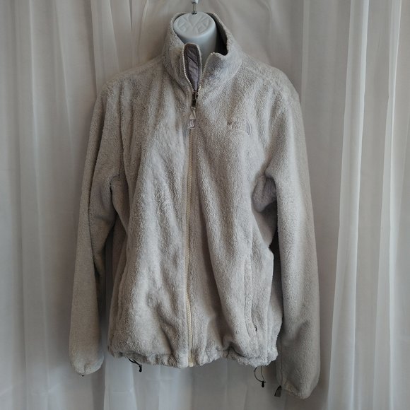 The North Face Jackets & Blazers - The North Face Light Gray Osito Fleece Jacket Women's Size L